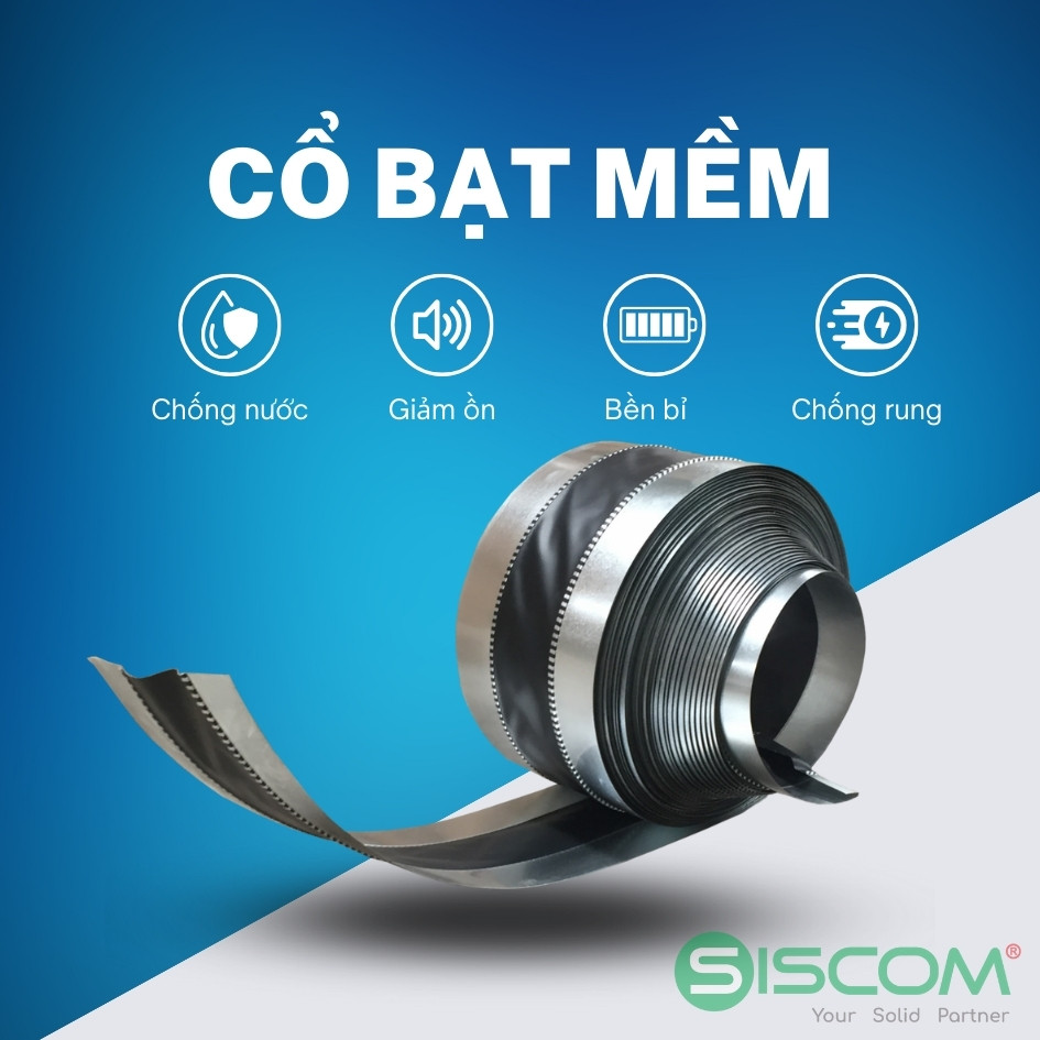 Cổ bạt mềm ống gió - canvas flexible duct connector 4 co bat mem 1