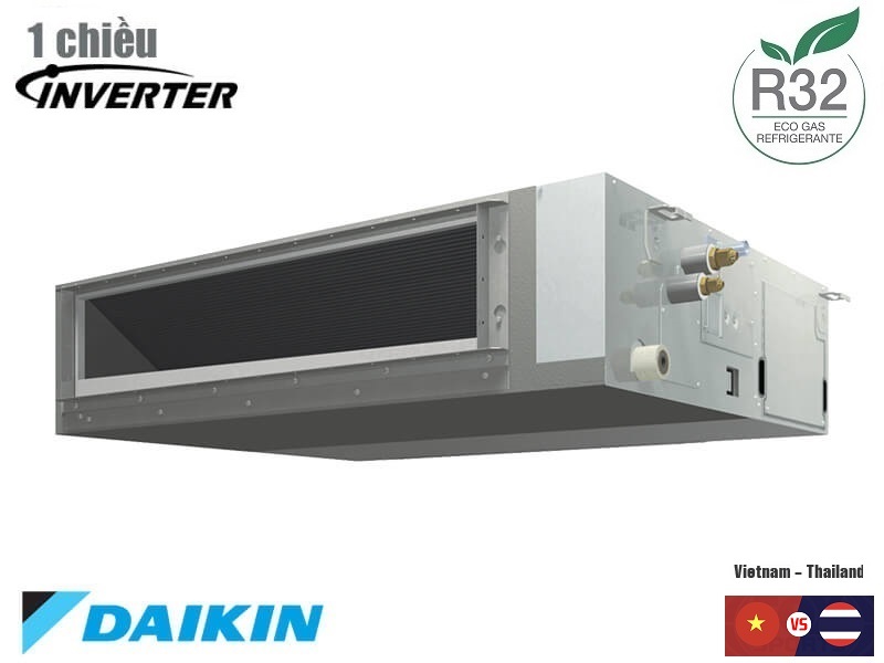 FBA125BVMA9/RZF125CVM Điều hòa âm trần nối ống gió Daikin 1 chiều Inverter 2 FBA125BVMA9/RZF125CVM