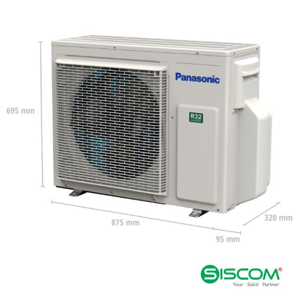 Dàn nóng điều hòa Multi Panasonic CU-4U28YBZ 4 kich thuoc dan nong multi CU 4U28YBZ