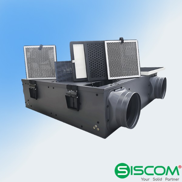Máy cấp khí tươi thu hồi nhiệt Miwind MFQR-150 2 Máy cấp khí tươi thu hồi nhiệt Miwind MFQR 150