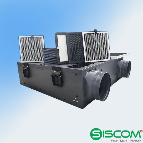 Máy cấp khí tươi thu hồi nhiệt Miwind MFQR-250 2 Máy cấp khí tươi thu hồi nhiệt Miwind MFQR 250