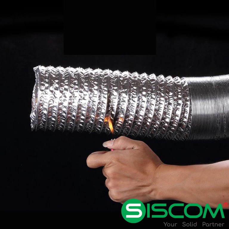 Ống gió mềm không bảo ôn 4 ong gio mem khong bao on chat luong cao