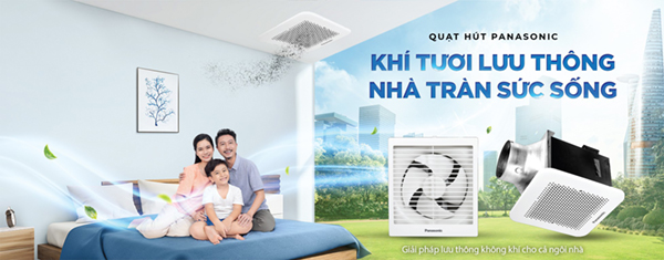 Quạt hút âm trần Panasonic FV‑17CU8 2 quat hut panasonic